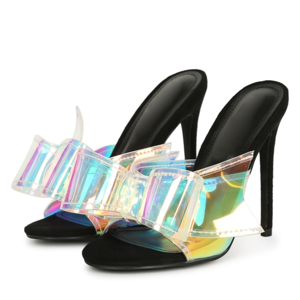 💞6, 7, 8 💞 Cinderella multicolored clear HEELS-