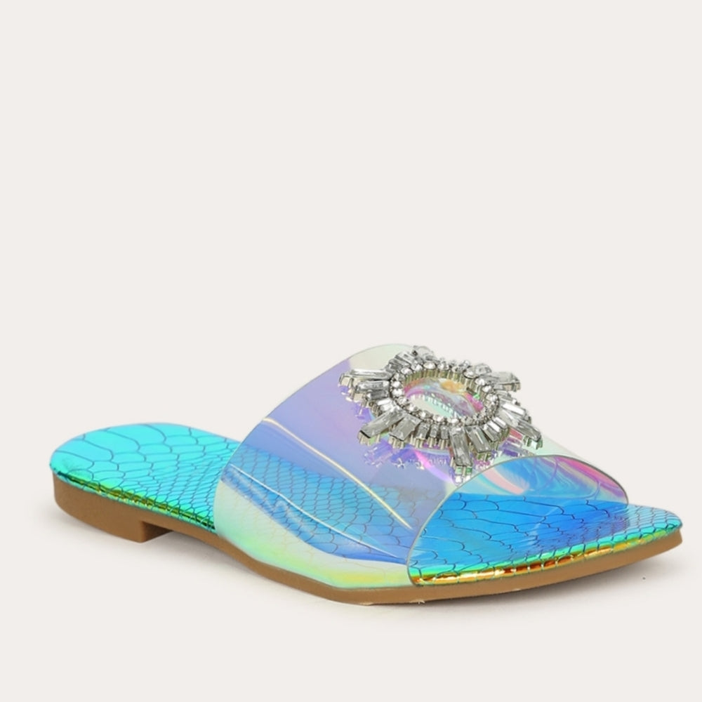 💋Just In💗 Zoe RHINESTONE FLAT SANDAL