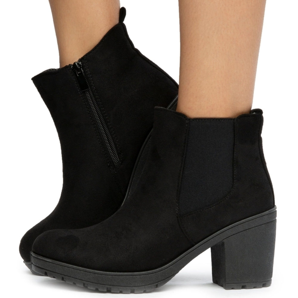 💗9,10 💗 Luna HEELED ANKLE BOOTIES