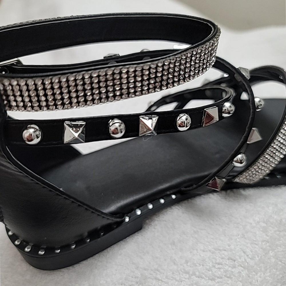 Just In  Gladiator studded sandals