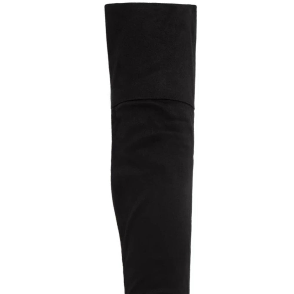 Best Seller! 💋Boots over knee Black Vegan Suede