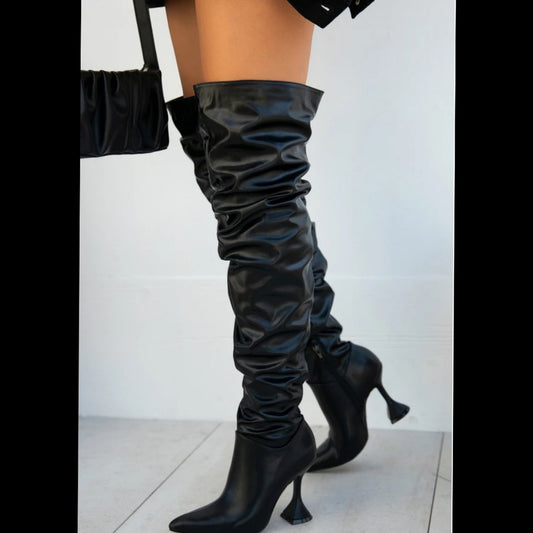 Just In Paris Black Boot